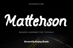 Matterson Font Download