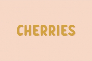 Cherries Font Download