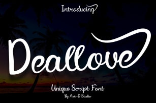 Deallove Font Download
