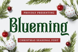 Blueming Font Font Download