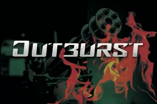Outburst - Modern Bold Gaming Font Font Download