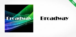Broadway Pro Font Download