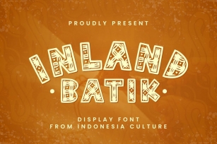 Inland Batik Font Font Download