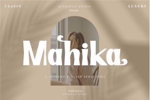 Mahika Modern Serif Font Download