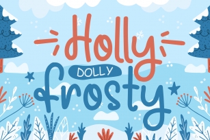 Holly Frosty Font Download