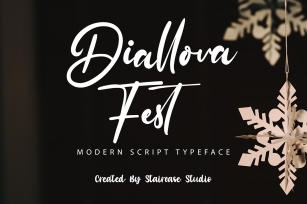 Diallova Fest Font Download