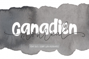 Canadien Monreal Font Download