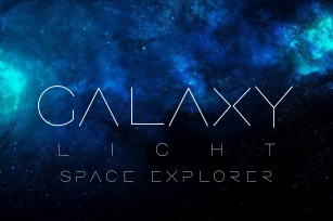 Galaxy Light Font Download