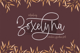 Zoxelyna Font Download