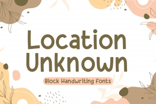 Location Unknown Font Download