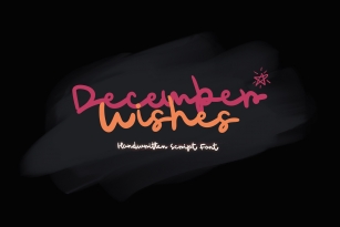 December Wishes Font Download