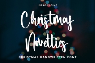 Christmas Novelties Font Download