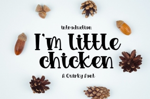 Im a little chicken Font Download