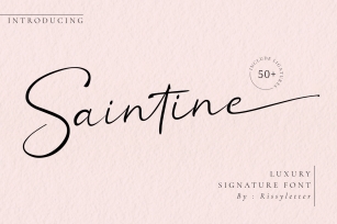 Saintine Font Download