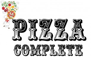 Pizza Complete Set Font Download