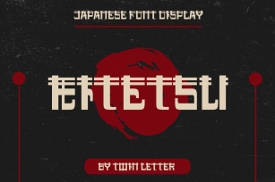 Kitetsu Faux Japanese Font Download