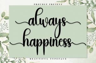 Always Happiness Font Download