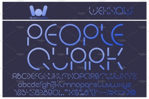 people quark font Font Download