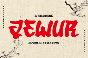 QEWUR Font Download