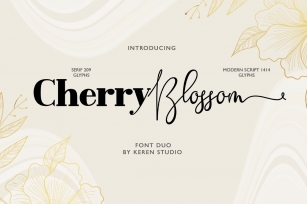Cherry Blossom Font Download