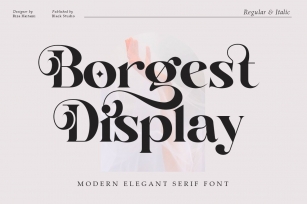 Borgest Display Font Download