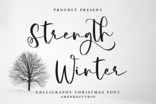 Strength Winter Font Download