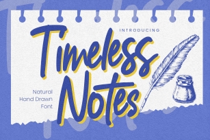 Timeless Notes Font Download