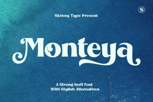 Monteya Font Download