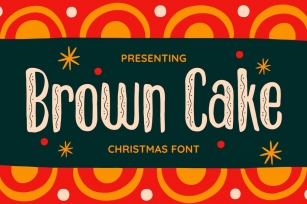 Brown Cake Font Font Download