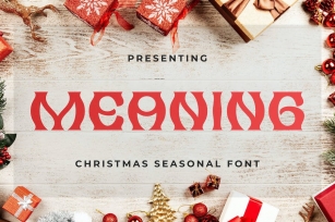 Meaning Font Font Download