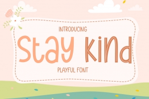 Stay Kind Font Download