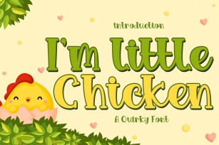 I'm a Little Chicken Font Download