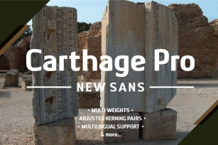 Carthage Pro Font Download