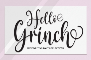 Hello Grinch Font Download