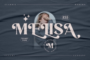 MELISA Typeface Font Download