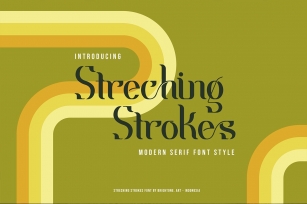 Streching Strokes Font Download
