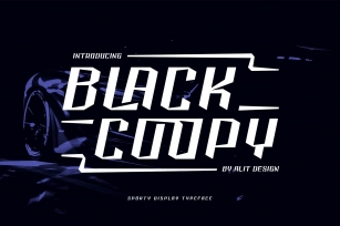 Black Coopy Typeface Font Download
