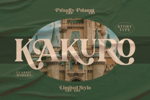 KAKURO Typeface Font Download