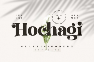 Hochagi Typeface Font Download