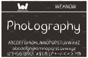 photography font Font Download