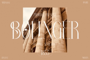Bolinger Typeface Font Download