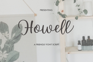 Howell Script Font Download