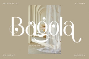Bagola Typeface Font Download