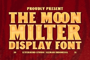 Moon Milter Font Download