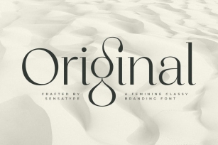 Original - Classy Branding Font Font Download