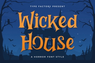 Wicked - Horror Font Style Font Download