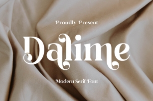 Dalime Typeface Font Download