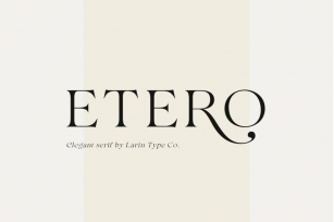 Etero Font Download