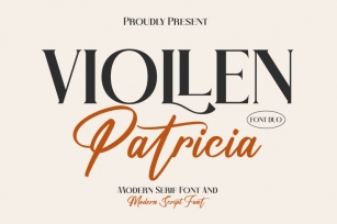 VIOLLEN Patricia Typeface Font Download