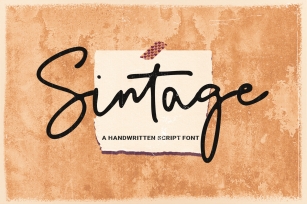 Sintage Font Download